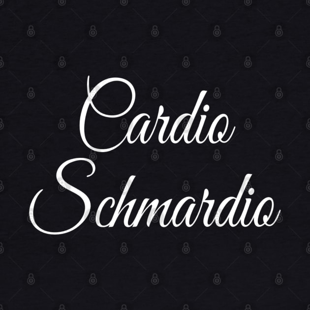 Cardio Schmardio T-Shirt | Funny Workout Shirt | Funny Running shirt by DesignsbyZazz